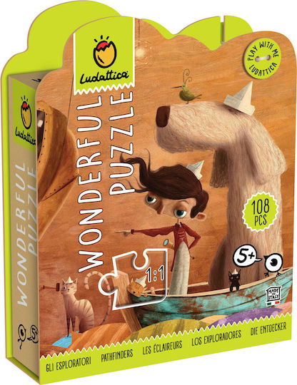 Kids Puzzle Wonderful The Explorers for 5+ Years 108pcs Ludattica