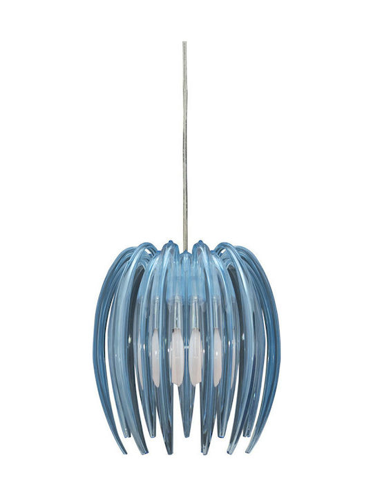 Home Lighting Kendia Pendant Light Suspension for Socket E27 Blue