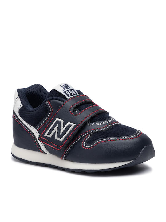 996 Kids Sneakers with Scratch Navy Blue