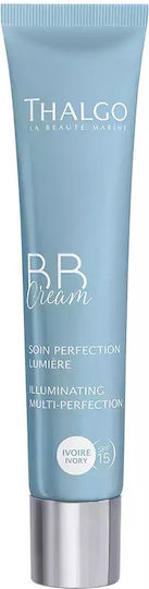 Thalgo BB Cream Illuminating Multi-Perfection Licht 24h Creme Gesicht Tag mit SPF15 40ml