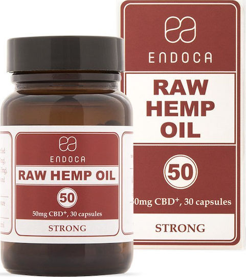 Endoca Raw Hemp 1500mg 30 κάψουλες