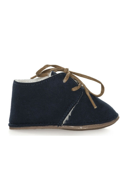 Mayoral Baby Booties Navy Blue