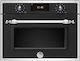 Bertazzoni F45 7 HER MW T NE Eingebauter Mikrow...