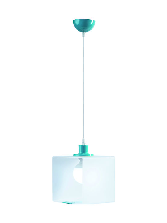 ArkoLight Pendant Light Single-Light for Socket E27 Turquoise