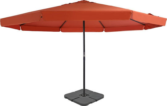 Rundschreiben Aluminium Terrassen-Sonnenschirm Terrakotta F5m