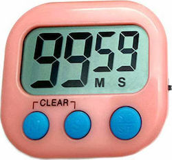 Digital Küchentimer ΒΤ5 Pink Countdown