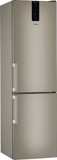 Whirlpool Ψυγειοκαταψύκτης 355lt Total NoFrost Υ201.1xΠ59.5xΒ68.8εκ. Inox W9 931D IX H