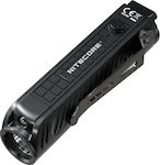 NiteCore Wiederaufladbar Taschenlampe LED Wasserdicht IP56 mit maximaler Helligkeit 1800lm Precise P18 + IMR18650 1001063084