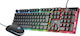Trust GXT 838 Azor Σετ Gaming Πληκτρολόγιο με RGB φωτισμό & Ποντίκι (Αγγλικό US)