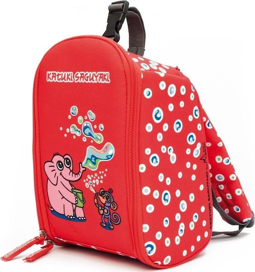 Laken Pompas School Insulated Backpack Lunch Bag 0.5lt Red