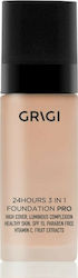 Grigi MakeUp Pro 24H 3 In 1 Foundation 30gr
