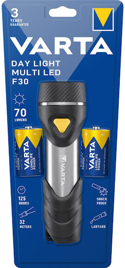Varta Φακός LED με Μέγιστη Φωτεινότητα 70lm Day Light Multi F30 101421