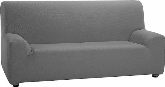 Mc Decor Tunez Elastic Cover for Two Seater Sofa Grey 130εκ. 1pcs MCL.EL.TUNEZ.DI-GKRI