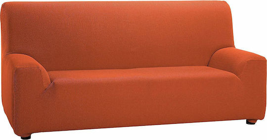 Mc Decor Tunez Elastische Abdeckung für Vier-Sitzer-Sofa Orange 230εκ. 1Stück MCL.EL.TUNEZ.TE-PORTOKALI