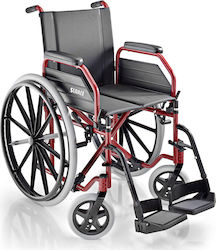 Surace Squillo Wheelchair Folding Simple Type 46cm 240550 Red