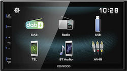 Kenwood DMX125DAB Ηχοσύστημα Αυτοκινήτου Universal 2DIN (Bluetooth/USB) με Οθόνη Αφής 6.75"