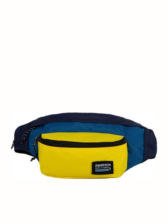 Emerson 191.EU02.012 Waist Bag Navy / Royal / Yellow