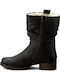 Rieker Leather Women's Ankle Boots Black