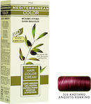 Mediterranean Cosmetics Mediterranean Hair Color Cream Bio 5/6 Καστανό Ανοιχτό Κόκκινο