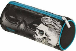 Maped Skulls Pencil Case Barrel Blue