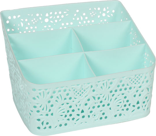 Keskor Plastic Blue Cutlery Drainer 19.5x14x14cm Keskor Plastic Blue Cutlery Drainer 19.5x14x14cm