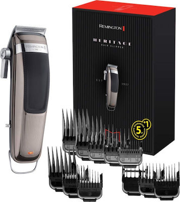 Remington Heritage Rechargeable Hair Clipper Brown HC9100