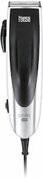 Teesa Cut Pro X400 Hair Clipper Black/Silver TSA0527 Teesa Cut Pro X400 Hair Clipper Black/Silver TSA0527