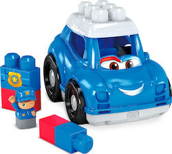 Mega Bloks Peter Police Car for 1+ Year 6pcs