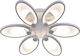 Atman Pamplona Ceiling Mount Light 65cm White with Integrated LED and Remote Control