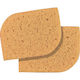Peggy Sage Set with Makeup Sponges Natural Cleansing Sponge 2pcs