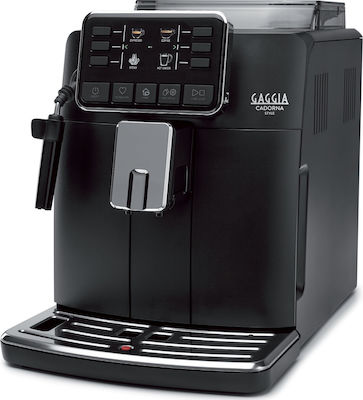 Gaggia Cadorna Style RI9600/01 Automatische Espressomaschine 1900W Druck 15bar mit Mahlwerk Schwarz