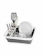 Wenko Dish Drainer Foldable Plastic in White Color 36.5x31x13cm