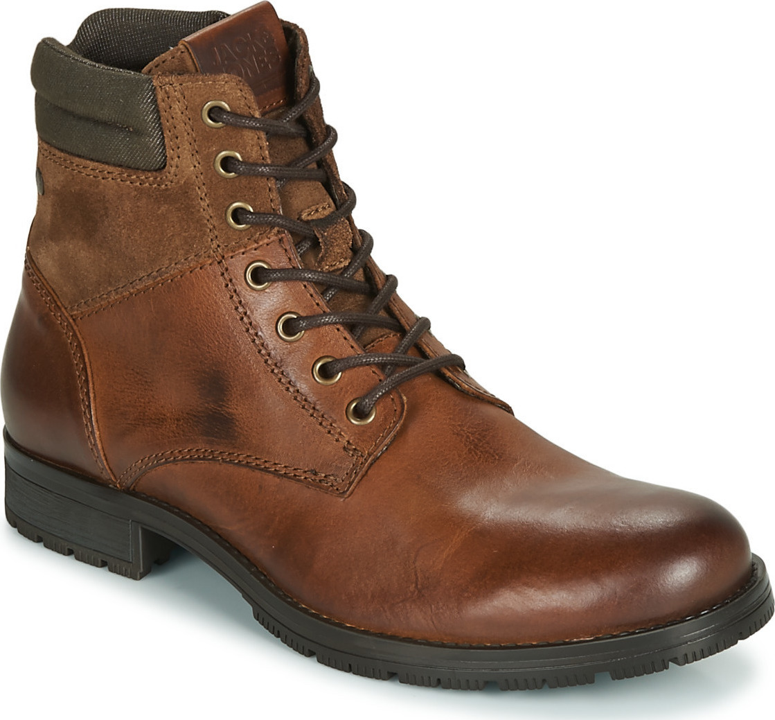 jack and jones cognac boots
