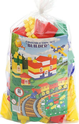 Polesie Τουβλάκια Construction Set Builder για 3+ Ετών 66τμχ