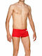 Squared Short M Herren Badebekleidung Shorts Rot