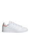 Adidas Παιδικά Sneakers Stan Smith Cloud White / Cloud White / Glow Pink