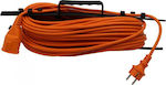 V-TAC VT-3002-30 Waterproof Extension Cable Cord 3x1.5mm²/30m Orange