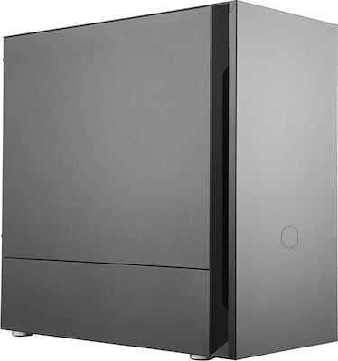 CoolerMaster Silencio S400 Gaming Mini Tower Κουτί Υπολογιστή Ασημί