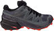 Salomon Speedcross 5 GTX Sport Shoes Trail Running Black Waterproof with Gore-Tex Membrane