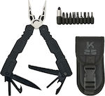 K25 Multi-tool Black in Sheath