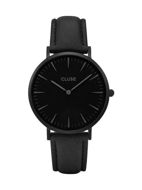 Cluse La Boheme Women's Watch with Black Leathe...