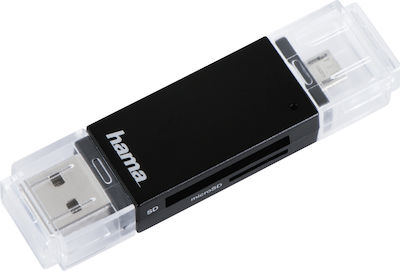 HAMA Cititor de Carduri USB 2.0 pentru /S/D/ /m/i/c/r/o/S/D/ / / / /