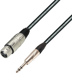 Prostage XLR female to 6.3mm male 0.6m Cable (BFTS-006)