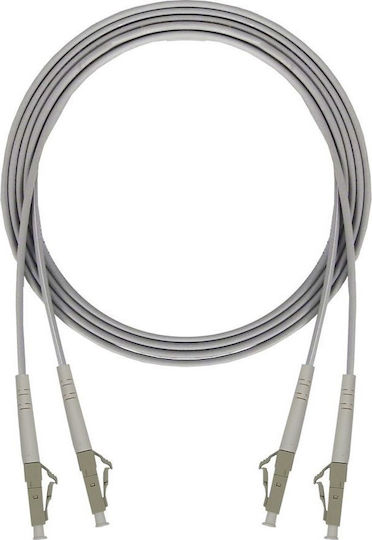 Central Optical Fiber Cable LC-LC 10m Gray