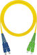 Central Central Optical Fiber Cable SC-SC 1m Yellow