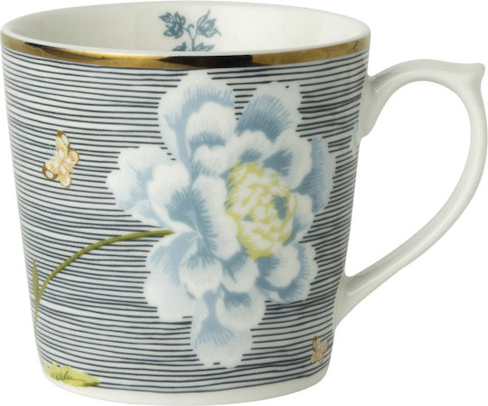 Laura Ashley Heritage Κούπα Κεραμική Midnight Pinstripe Uni 220ml