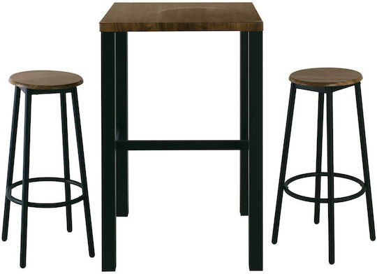 Трапезария Mayer Set Bar 3бр Anthracite / Antique Brown 60x60бр