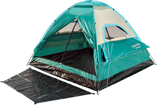 Panda Junior Breeze 3.1 Summer Camping Tent Igloo Green for 3 People 205x205x130cm