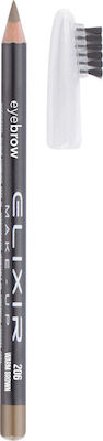 Elixir Eyebrow Pencil Bleistift für Augenbrauen 206 Warm Brown