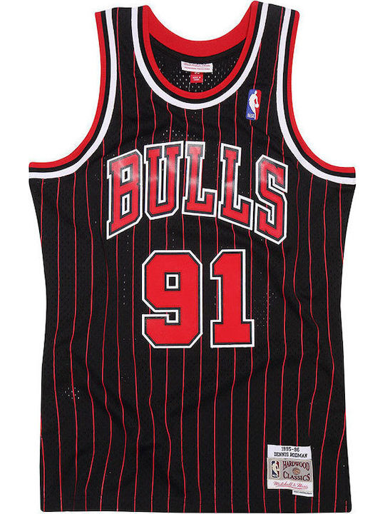 Mitchell & Ness Bulls Rodman Swingman Men's Basketball Fan Jersey